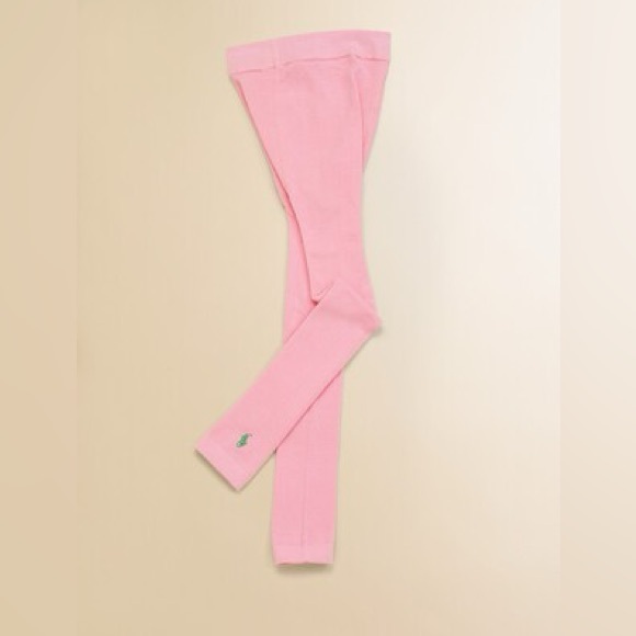 Ralph Lauren 2 Pair Cotton Footless Tights - Picture 2 of 2